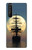S2897 Pirate Ship Lune Nuit Etui Coque Housse pour Sony Xperia 1 III