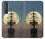 S2897 Pirate Ship Lune Nuit Etui Coque Housse pour Sony Xperia 1 III