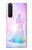 S2992 Princesse Pastel Silhouette Etui Coque Housse pour Sony Xperia 1 III