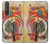 S3337 Wassily Kandinsky Hommage a Grohmann Etui Coque Housse pour Sony Xperia 1 III