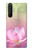 S3511 Fleur de lotus Bouddhisme Etui Coque Housse pour Sony Xperia 1 III