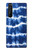 S3671 Tie Dye bleu Etui Coque Housse pour Sony Xperia 1 III