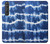S3671 Tie Dye bleu Etui Coque Housse pour Sony Xperia 1 III