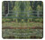 S3674 Claude Monet La passerelle japonaise et la piscine de nénuphars Etui Coque Housse pour Sony Xperia 1 III