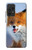 S0417 Renard Etui Coque Housse pour Samsung Galaxy A52, Galaxy A52 5G