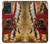 S0817 indien rouge Etui Coque Housse pour Samsung Galaxy A52, Galaxy A52 5G