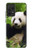 S1073 Panda Prenez plaisir à manger Etui Coque Housse pour Samsung Galaxy A52, Galaxy A52 5G