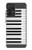 S2082 Un Octave Piano Etui Coque Housse pour Samsung Galaxy A52, Galaxy A52 5G