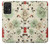 S2179 Motif Fleur Floral Art Millésime Etui Coque Housse pour Samsung Galaxy A52, Galaxy A52 5G