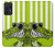 S2323 Crocodile vert drôle d'alligator Etui Coque Housse pour Samsung Galaxy A52, Galaxy A52 5G