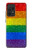 S2683 Arc en ciel Fierté LGBT Drapeau Etui Coque Housse pour Samsung Galaxy A52, Galaxy A52 5G