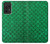 S2704 Vert poisson échelle motif graphique Etui Coque Housse pour Samsung Galaxy A52, Galaxy A52 5G