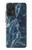 S2799 Lumière Bleu Marbre Pierre Imprimé Graphique Etui Coque Housse pour Samsung Galaxy A52, Galaxy A52 5G