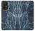 S2799 Lumière Bleu Marbre Pierre Imprimé Graphique Etui Coque Housse pour Samsung Galaxy A52, Galaxy A52 5G