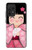 S3042 Japon fille Hina Sakura Kimono Poupée Etui Coque Housse pour Samsung Galaxy A52, Galaxy A52 5G