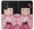 S3042 Japon fille Hina Sakura Kimono Poupée Etui Coque Housse pour Samsung Galaxy A52, Galaxy A52 5G