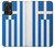 S3102 Drapeau de la Grèce Etui Coque Housse pour Samsung Galaxy A52, Galaxy A52 5G