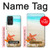 S3212 Coquilles de mer Étoile de mer Plage Etui Coque Housse pour Samsung Galaxy A52, Galaxy A52 5G