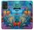 S3227 Monde sous-marin Dessin animé Etui Coque Housse pour Samsung Galaxy A52, Galaxy A52 5G