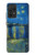 S3336 Van Gogh Nuit étoilée sur le Rhône Etui Coque Housse pour Samsung Galaxy A52, Galaxy A52 5G