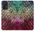 S3539 Sirène écailles de poisson Etui Coque Housse pour Samsung Galaxy A52, Galaxy A52 5G