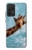 S3680 Girafe de sourire mignon Etui Coque Housse pour Samsung Galaxy A52, Galaxy A52 5G