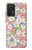 S3688 Motif d'art floral floral Etui Coque Housse pour Samsung Galaxy A52, Galaxy A52 5G