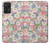 S3688 Motif d'art floral floral Etui Coque Housse pour Samsung Galaxy A72, Galaxy A72 5G
