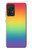 S3698 Drapeau de fierté LGBT Etui Coque Housse pour Samsung Galaxy A72, Galaxy A72 5G