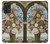 S3749 Vase de fleurs Etui Coque Housse pour Samsung Galaxy A72, Galaxy A72 5G