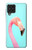 S3708 Flamant rose Etui Coque Housse pour Samsung Galaxy F62