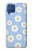 S3681 Motif de fleurs de marguerite Etui Coque Housse pour Samsung Galaxy M62