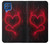 S3682 Cœur du diable Etui Coque Housse pour Samsung Galaxy M62