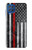 S3687 Drapeau américain de pompier mince ligne rouge Etui Coque Housse pour Samsung Galaxy M62