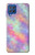 S3706 Arc-en-ciel pastel Galaxy Pink Sky Etui Coque Housse pour Samsung Galaxy M62