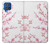 S3707 Fleur de cerisier rose fleur de printemps Etui Coque Housse pour Samsung Galaxy M62