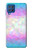 S3747 Polygone de drapeau trans Etui Coque Housse pour Samsung Galaxy M62