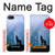 S0935 Loup Hurlant dans la forêt Etui Coque Housse pour iPhone 5 5S SE