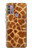 S0422 girafe Peau Etui Coque Housse pour Motorola Moto G30, G20, G10