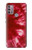 S2480 Tie dye rouge Etui Coque Housse pour Motorola Moto G30, G20, G10