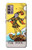 S2810 Carte Tarot Le Fou Etui Coque Housse pour Motorola Moto G30, G20, G10