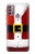 S2846 Costume de Noël Père Noël Rouge Etui Coque Housse pour Motorola Moto G30, G20, G10