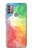 S2945 Aquarelle colorée Etui Coque Housse pour Motorola Moto G30, G20, G10