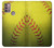 S3031 Softball balle jaune Etui Coque Housse pour Motorola Moto G30, G20, G10