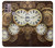 S3172 Horloge or Etui Coque Housse pour Motorola Moto G30, G20, G10