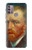 S3335 Vincent Van Gogh Autoportrait Etui Coque Housse pour Motorola Moto G30, G20, G10