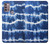 S3671 Tie Dye bleu Etui Coque Housse pour Motorola Moto G30, G20, G10