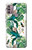 S3697 Oiseaux de la vie des feuilles Etui Coque Housse pour Motorola Moto G30, G20, G10