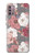 S3716 Motif floral rose Etui Coque Housse pour Motorola Moto G30, G20, G10