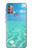 S3720 Summer Ocean Beach Etui Coque Housse pour Motorola Moto G30, G20, G10